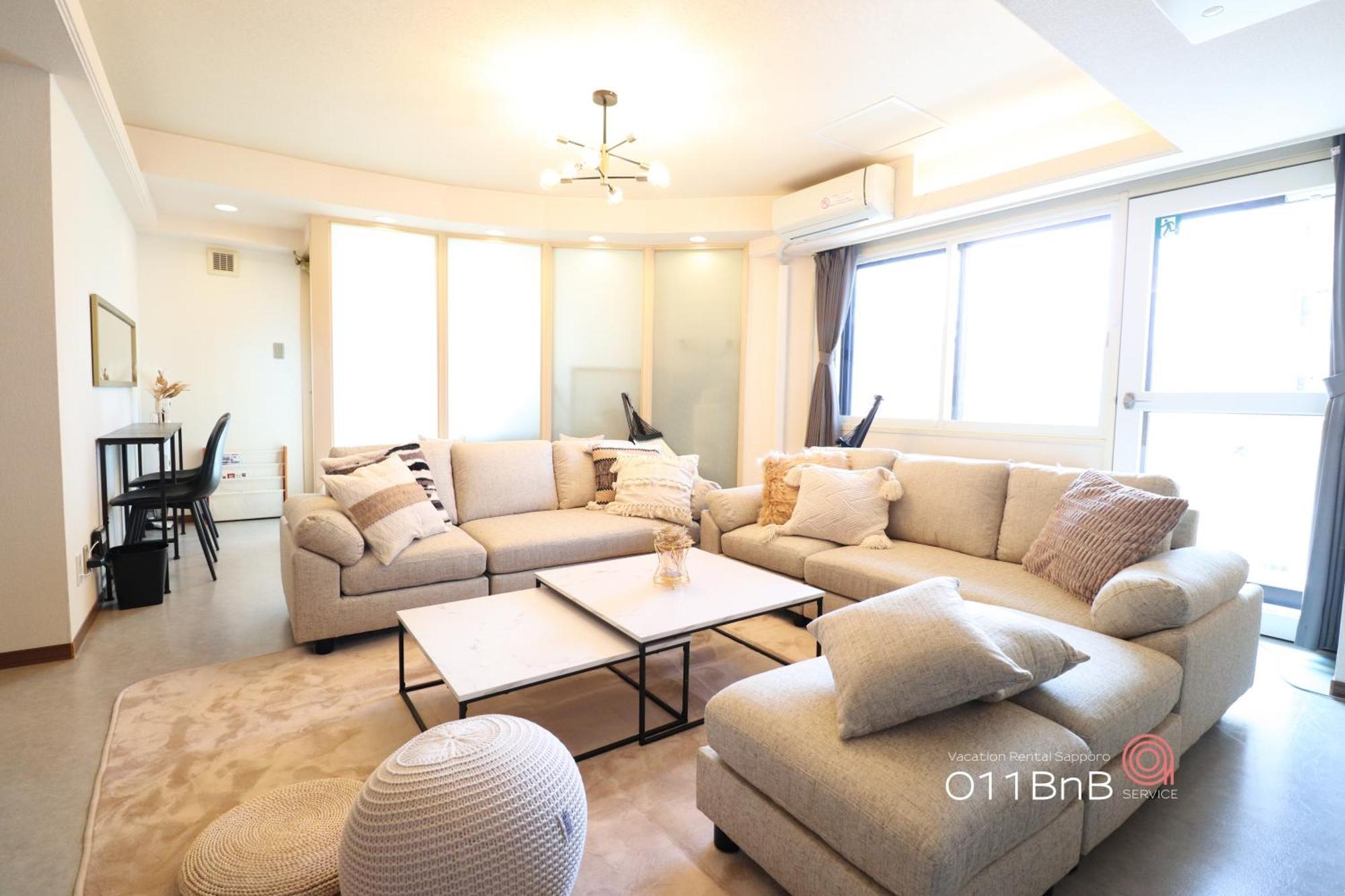Nk Bld4F Sapporo 3Ldk 3Br 1 Floor 1 Room Экстерьер фото