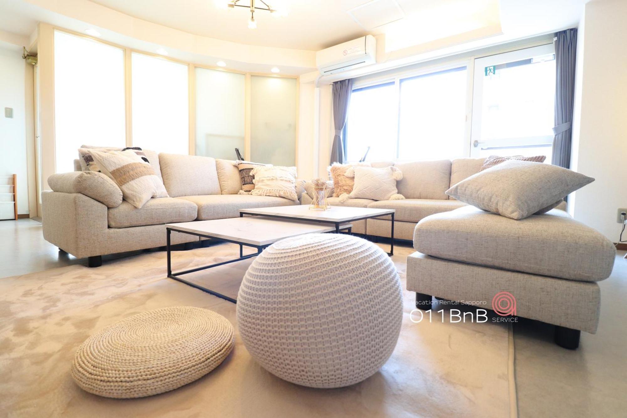 Nk Bld4F Sapporo 3Ldk 3Br 1 Floor 1 Room Экстерьер фото